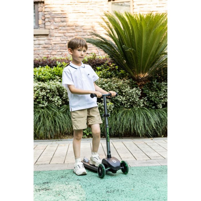 Самокат QPlay Future Eco New Green LED (ST-001FutureEcoNewGreen) изображение 6