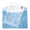 Папка - конверт Buromax А4 на кнопці, GLADE ARABESKI, напівпрозора, синьо-сіра (BM.3943-95) зображення 2