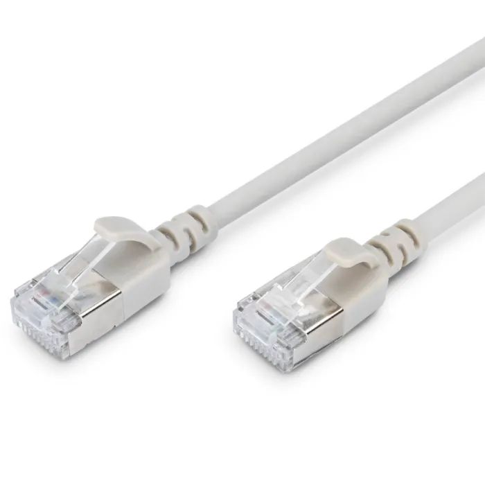 Патч-корд 7м, FTP, cat.6A, Sliim, AWG 32/7, Cu, LSZH, grey Digitus (DK-1632-A-070S)