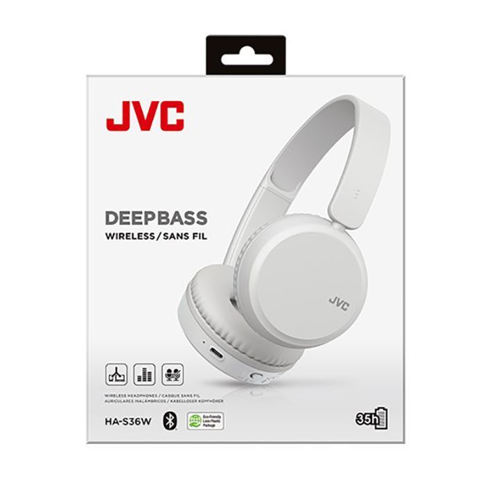 Наушники JVC HA-S36W-B Black (HAS36W-BU) изображение 5
