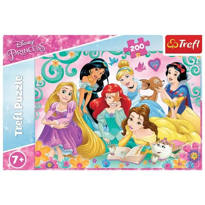Пазл Trefl Princess Щасливий світ принцес 200 елементів (5900511132687) зображення 3
