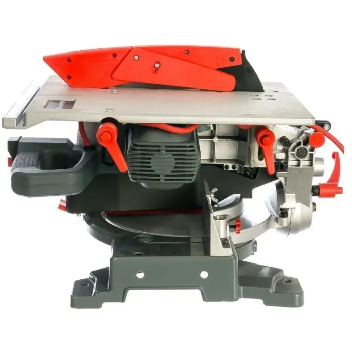 Ленточная пила Graphite 1600W, диск 254x30мм, 0-45°, 4800об/мин (59G801) изображение 4