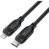 Дата кабель USB 2.0 AM to Lightning 2.0m 30W TPU black Acefast (6974316286288) изображение 2