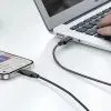 Дата кабель USB 2.0 AM to Lightning 2.0m 30W TPU black Acefast (6974316286288) изображение 9
