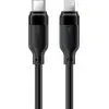 Дата кабель USB 2.0 AM to Lightning 2.0m 30W TPU black Acefast (6974316286288)