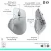 Мышка Logitech MX Master 4 for Mac Performance Bluetooth White/Silver (910-007576) изображение 12