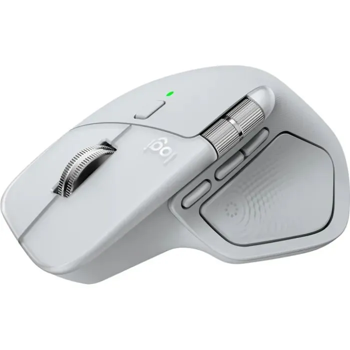 Мышка Logitech MX Master 4 for Mac Performance Bluetooth White/Silver (910-007576)