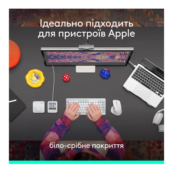 Мышка Logitech MX Master 4 for Mac Performance Bluetooth Space Black (910-007577) изображение 7