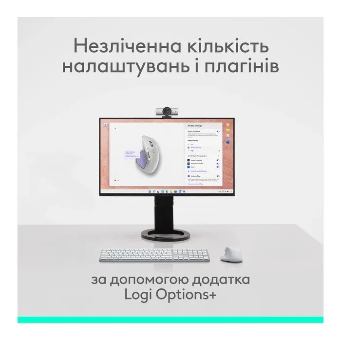 Мышка Logitech MX Master 4 for Mac Performance Bluetooth Space Black (910-007577) изображение 8