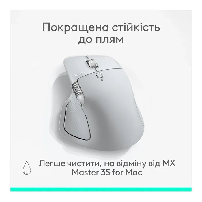 Мышка Logitech MX Master 4 for Mac Performance Bluetooth Space Black (910-007577) изображение 9