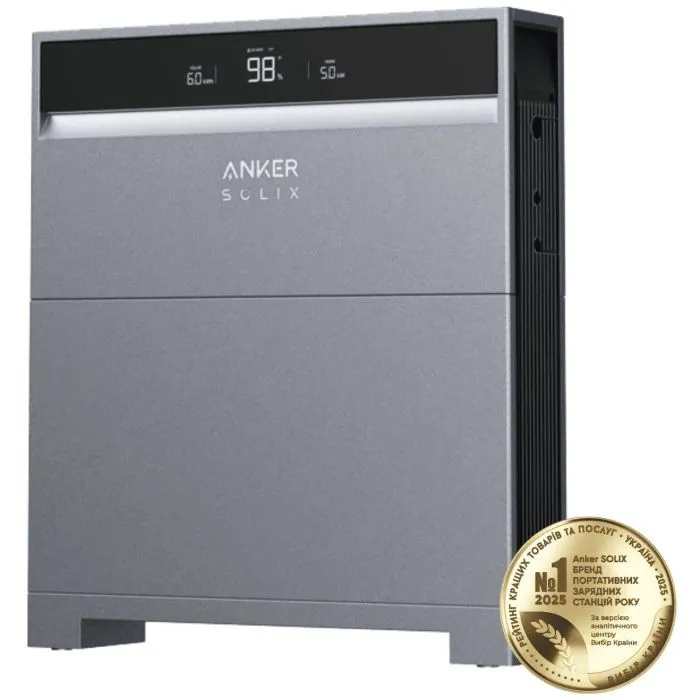 Батарея LiFePo4 Anker SOLIX X1 Battery Module X1-B5-H - 5kW (A5220GZ1)