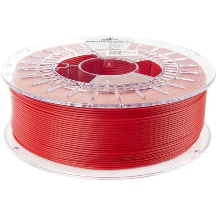 Пластик для 3D-принтера Spectrum PETG Premium HS 1.75mm 1kg Red, Heart (81544) изображение 2