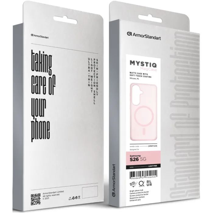 Чехол для мобильного телефона Armorstandart Mystiq MagCase Samsung S26 5G Black (ARM91626) изображение 3