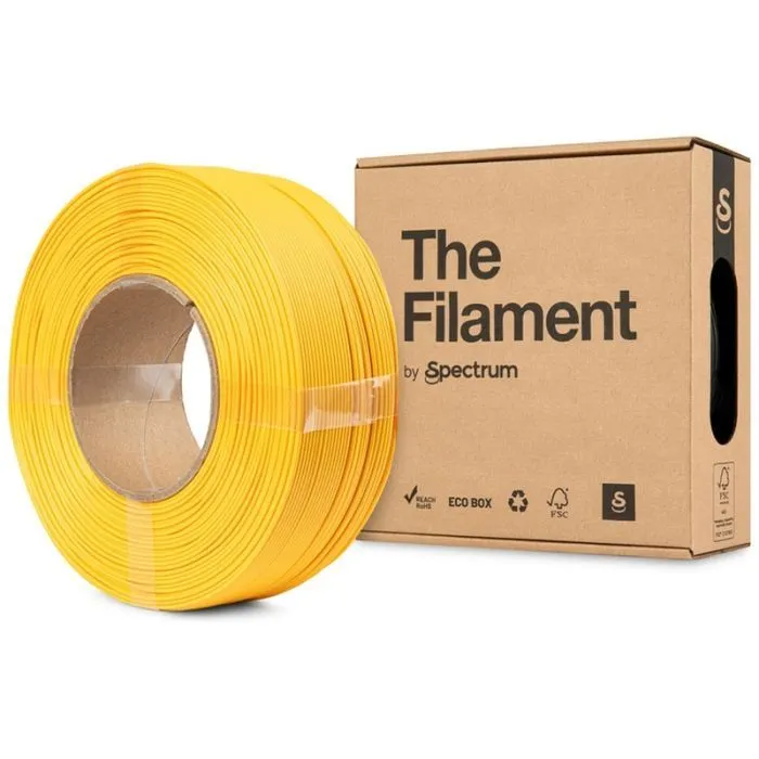 Пластик для 3D-принтера The Filament HT-PLA 1.75mm 1kg ReFill, Tooling Yellow (TF-24186) зображення 3