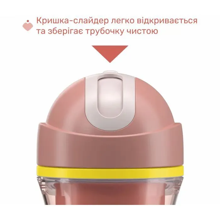 Поїльник-непроливайка Chicco Sport Cup 266 мл. від 14 місяців (рожева) (06991.15) зображення 6