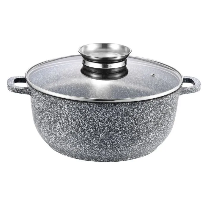 Кастрюля Gusto покриття Ceramic Snow 3,2 л (GT-2604-22)