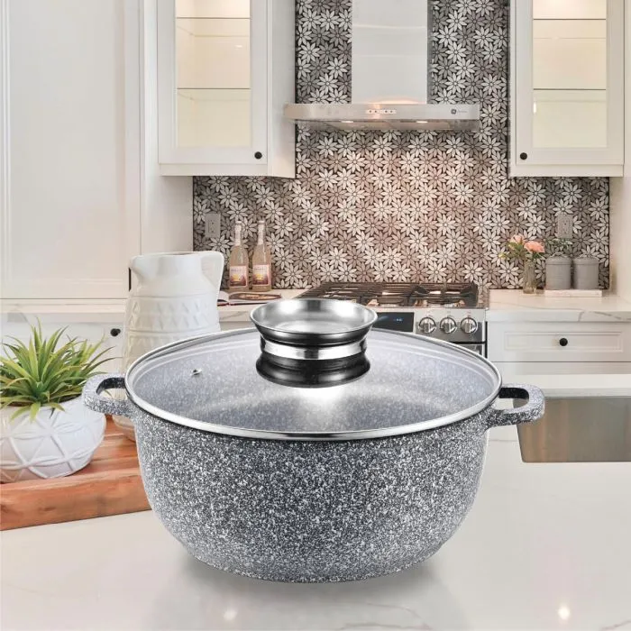 Кастрюля Gusto покриття Ceramic Snow 3,2 л (GT-2604-22) изображение 2