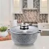 Кастрюля Gusto покриття Ceramic Snow 3,2 л (GT-2604-22) изображение 2