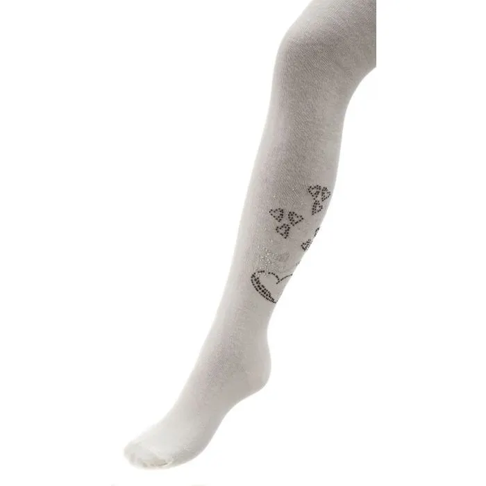 Колготки детские BNM со стразами (M0C0302-1174-3G-white)
