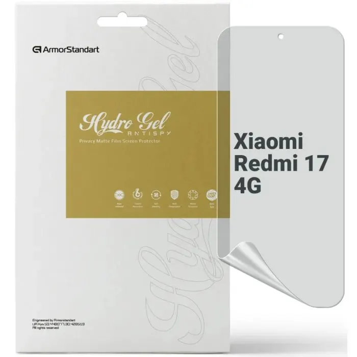 Пленка защитная Armorstandart Anti-spy hydrogel Xiaomi Redmi 17 4G (ARM90947)
