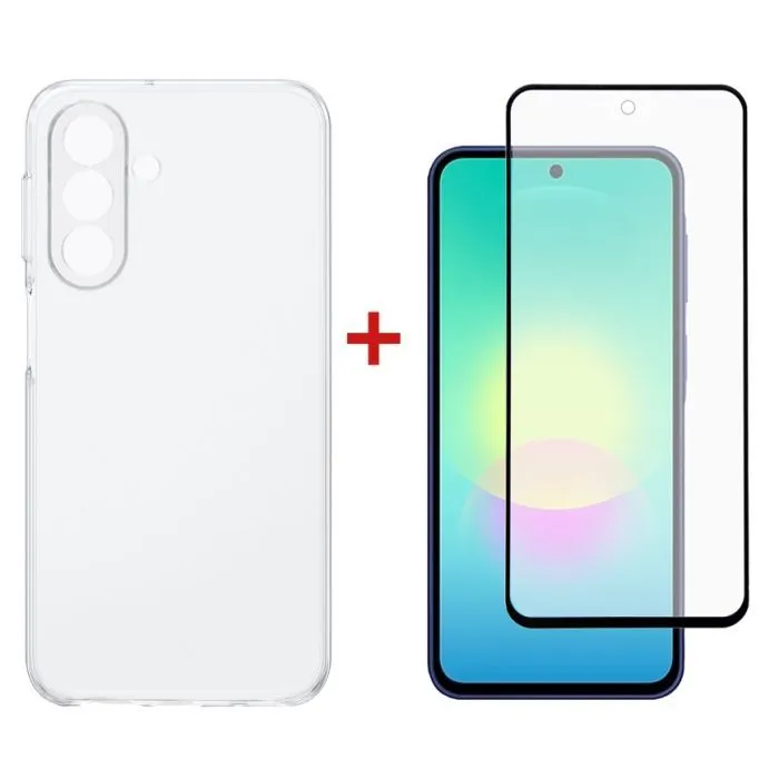Чохол до мобільного телефона Dengos TPU Cover + Glass Samsung Galaxy A27 Clear (DG-KM-204)
