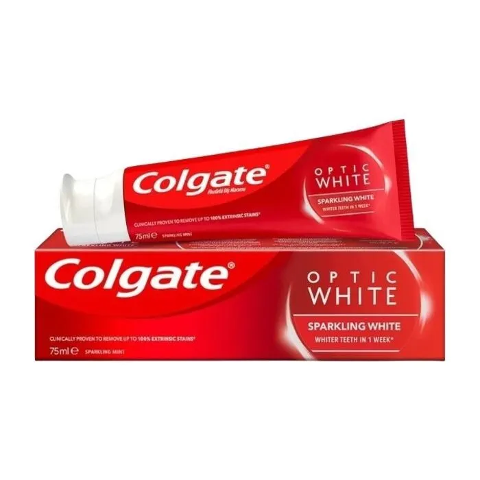 Зубна паста Colgate Optic White Sparcling mint 75 мл (6920354829918)