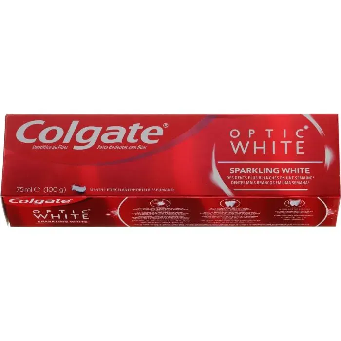 Зубна паста Colgate Optic White Sparcling mint 75 мл (6920354829918) зображення 2