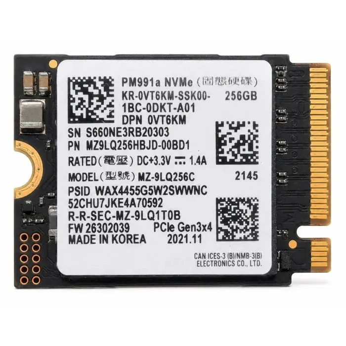 Накопичувач SSD M.2 2230 256GB Samsung (MZ9LQ256HBJD-00BVL)