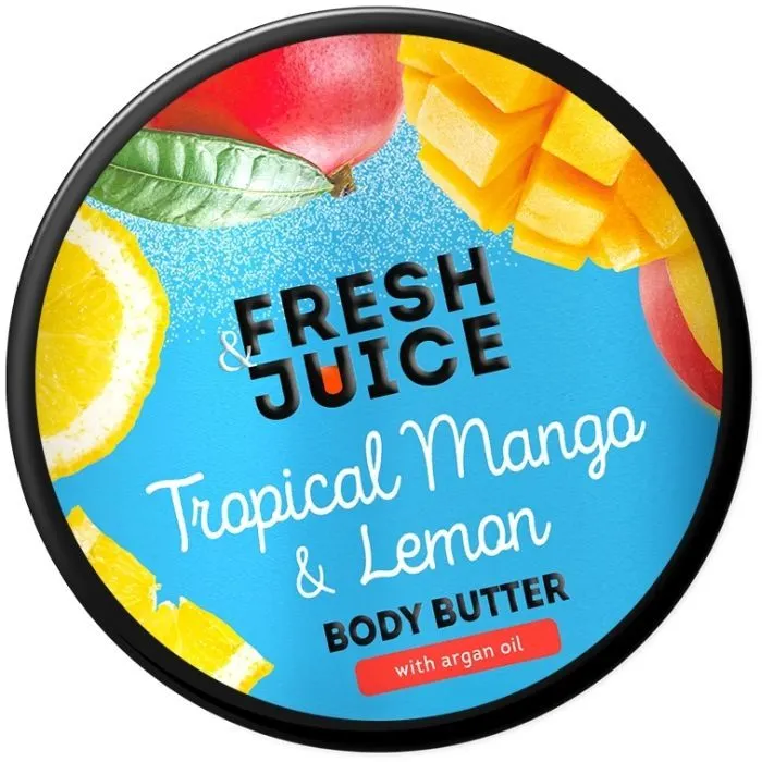 Олія для тіла Fresh Juice Tropical Mango & Lemon Body Butter 200 мл (4823015946080)