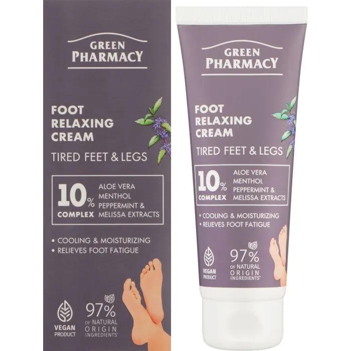 Крем для ніг Green Pharmacy Foot Relaxing Cream Розслаблюючий 75 мл (5907568450016) зображення 2