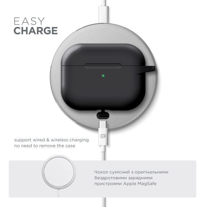 Чехол для наушников Armorstandart Hang Case For Apple AirPods Pro 3 Scarlet (ARM88283) изображение 7