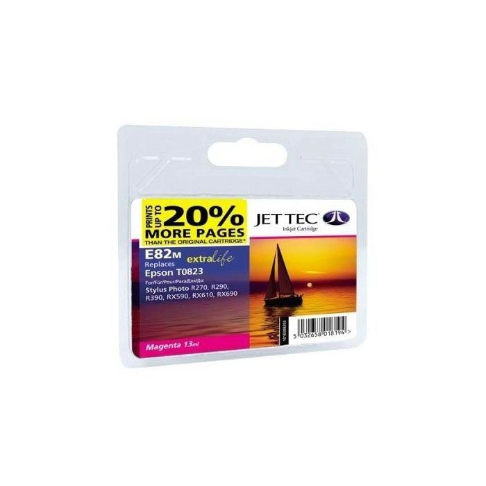 Картридж Jet Tec EPSON StPh R-270/390/RX-590 Magenta E82M (110E008203)
