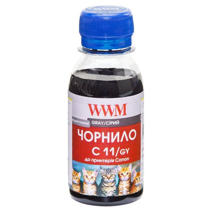 Чернила WWM CANON CLI426G/521 Grey (C11/GY-2)