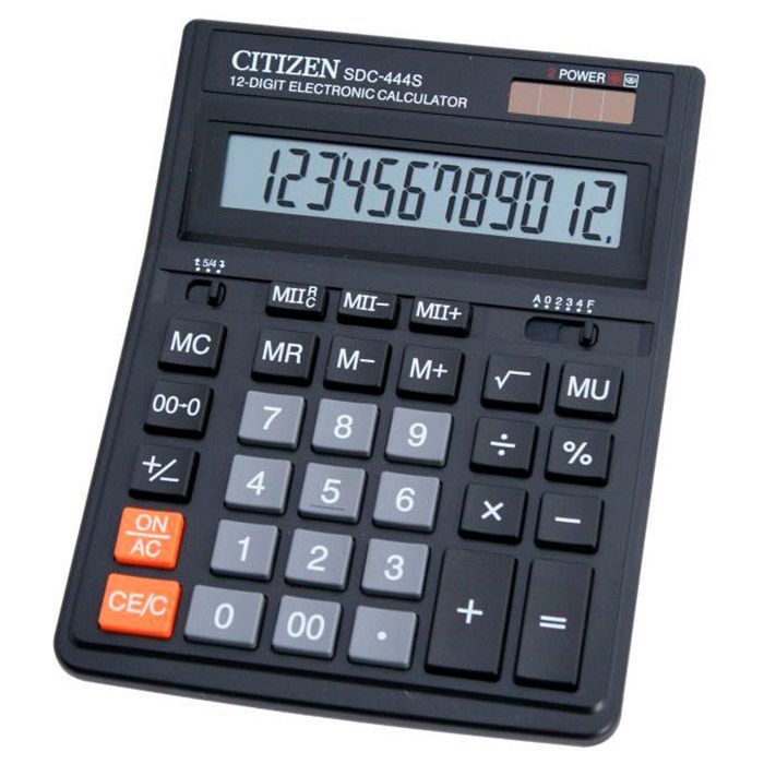 Калькулятор Citizen SDC-444S