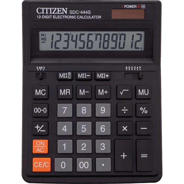 Калькулятор Citizen SDC-444S изображение 2