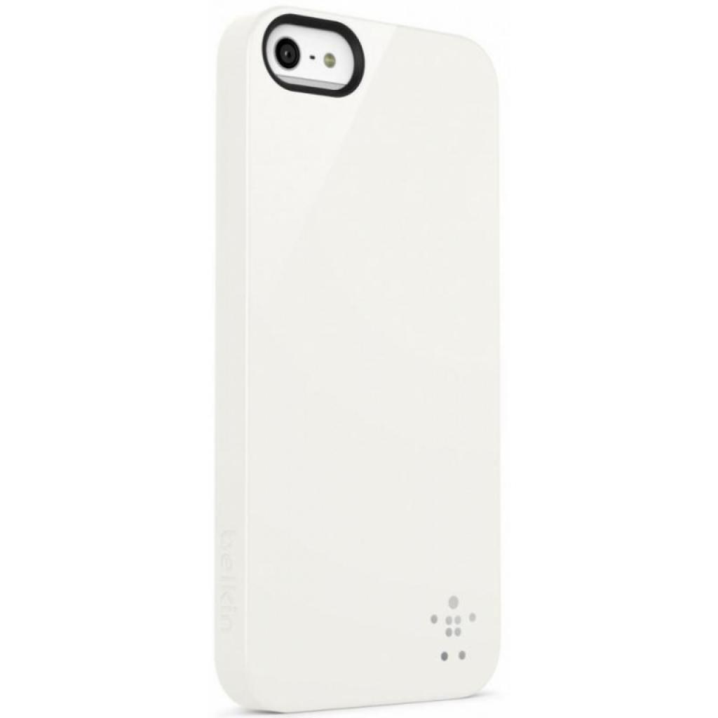 Чохол до мобільного телефона Belkin iPhone 5/5s Opaque Shield/White (F8W159vfC01) зображення 2