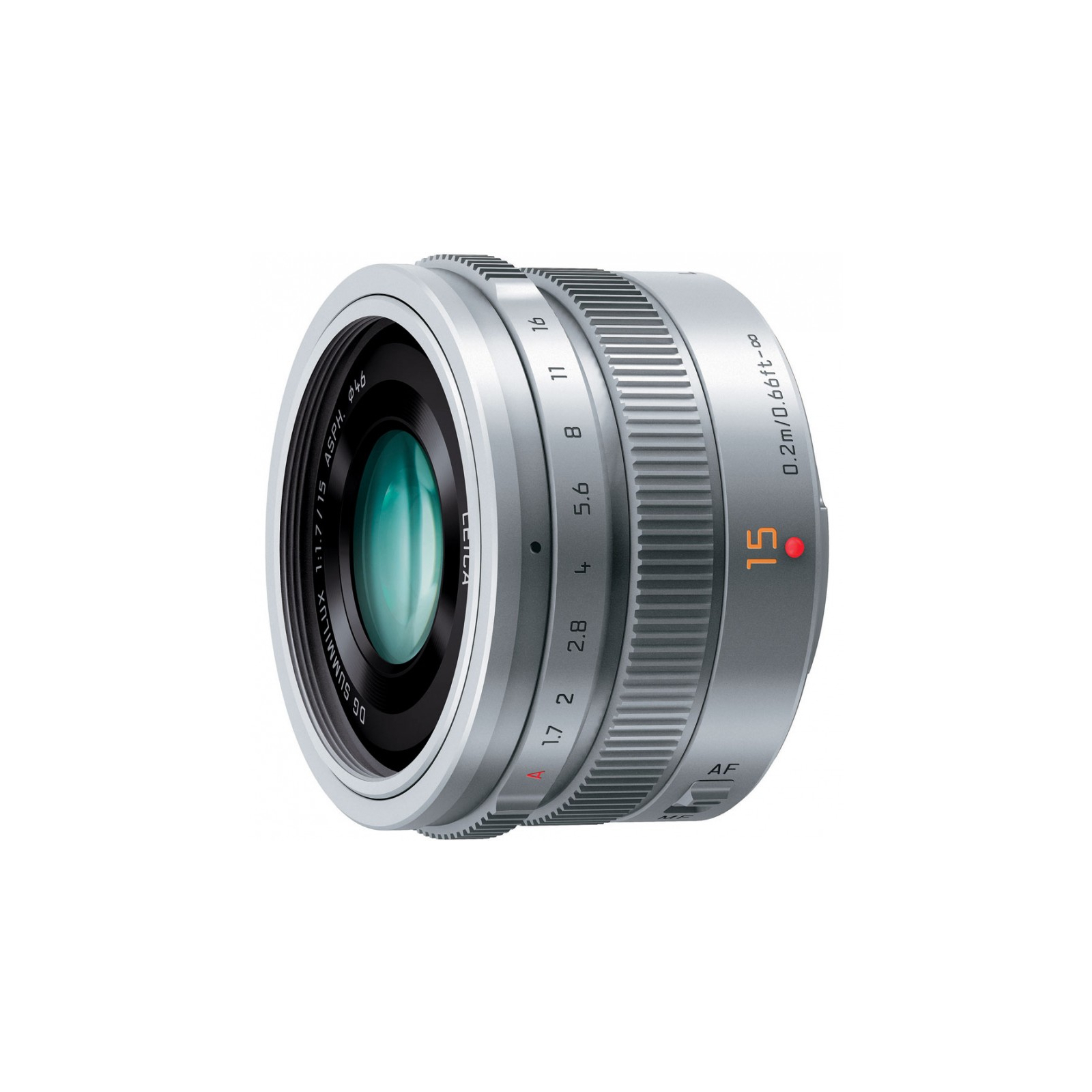 Объектив Panasonic Lumix G 15mm f/1.7 Leica Silver (H-X015E-S) изображение 2