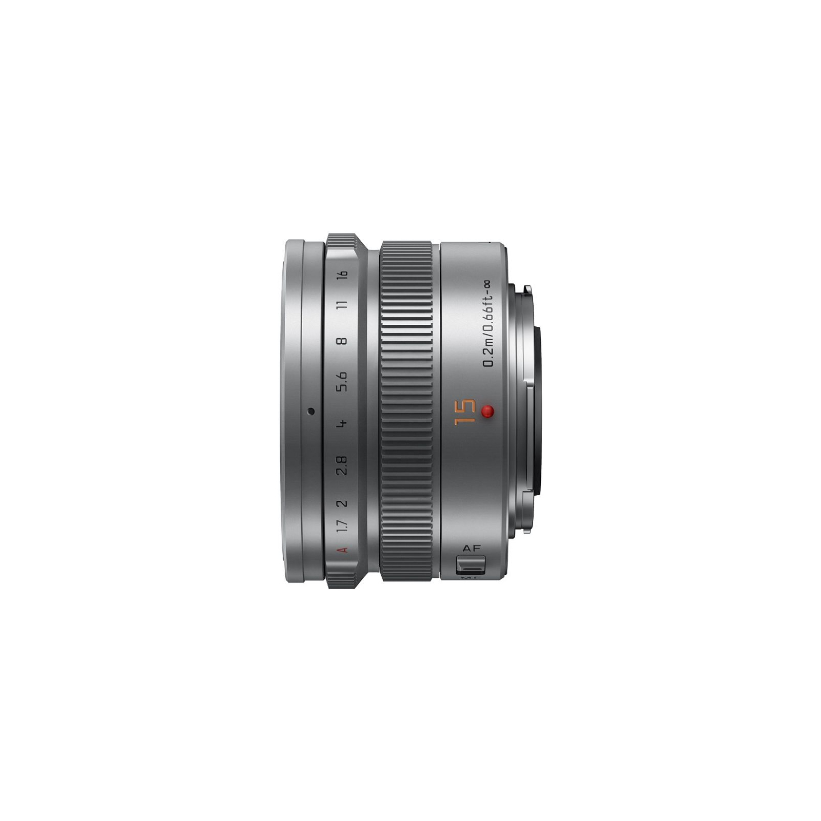 Объектив Panasonic Lumix G 15mm f/1.7 Leica Silver (H-X015E-S) изображение 3