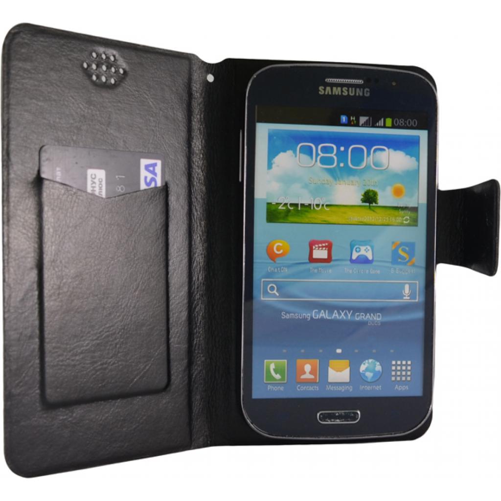 Чохол до мобільного телефона Pro-case універсальний Smartphone Universal Leather Case, 5.0-5.5 inc (SULC5bl) зображення 3