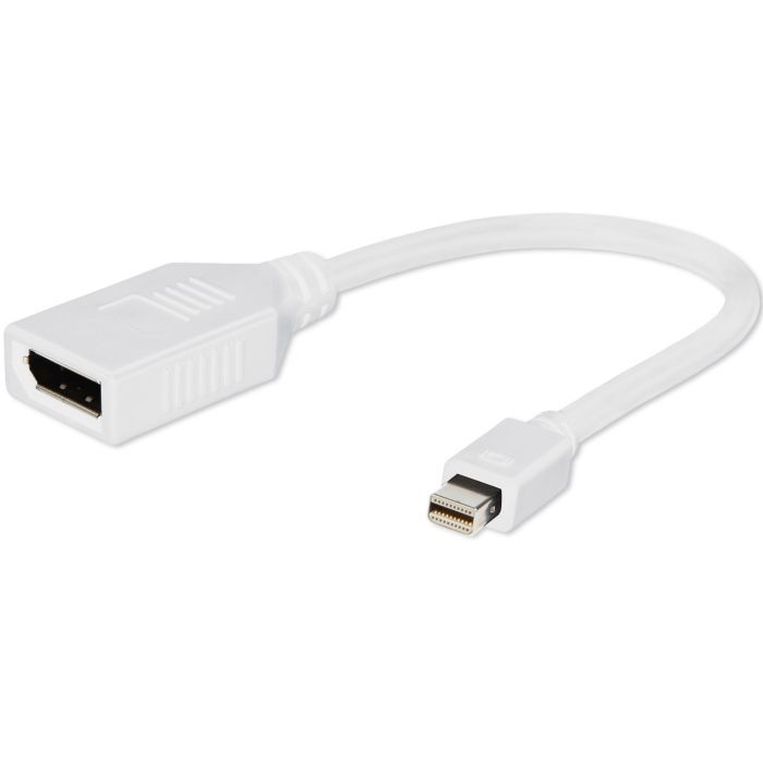 Переходник mini DisplayPort to DisplayPort Cablexpert (A-mDPM-DPF-001-W)