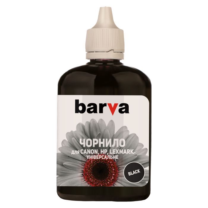 Чернила Barva CANON/HP/Lexmark Universal №4 BLACK 180г (CU4-475)
