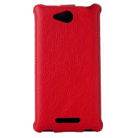 Чехол для мобильного телефона Vellini Lux-flip для Sony Xperia C C2305 (Red) (215840) изображение 2