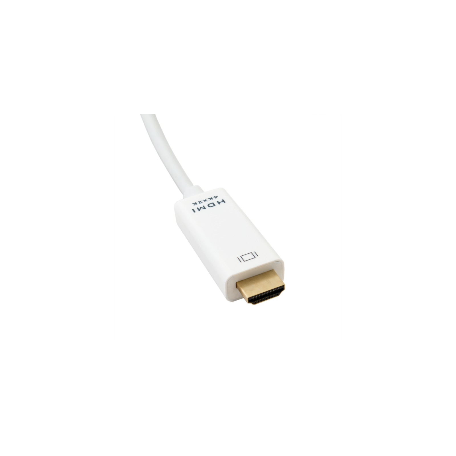 Кабель мультимедійний DisplayPort to HDMI 2.0m Extradigital (KBD1669) зображення 3