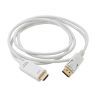 Кабель мультимедийный DisplayPort to HDMI 2.0m Extradigital (KBD1669) изображение 5