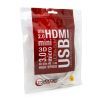 Кабель мультимедийный DisplayPort to HDMI 2.0m Extradigital (KBD1669) изображение 6