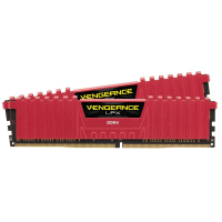 Модуль памяти для компьютера DDR4 16GB (2x8GB) 2400 MHz Vengeance LPX Red Corsair (CMK16GX4M2A2400C16R)
