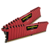 Модуль памяти для компьютера DDR4 16GB (2x8GB) 2400 MHz Vengeance LPX Red Corsair (CMK16GX4M2A2400C16R) изображение 3