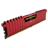 Модуль памяти для компьютера DDR4 16GB (2x8GB) 2400 MHz Vengeance LPX Red Corsair (CMK16GX4M2A2400C16R) изображение 4