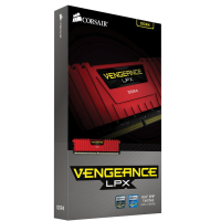 Модуль памяти для компьютера DDR4 16GB (2x8GB) 2400 MHz Vengeance LPX Red Corsair (CMK16GX4M2A2400C16R) изображение 6