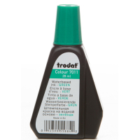 Краска штемпельная Trodat 28мл, green (7011-зел)